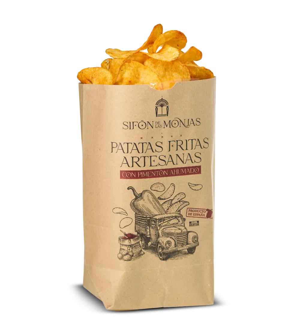 Patatas fritas artesanas con pimentón ahumado